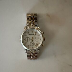 Michael Kors Two-Tone Chronograph Watch